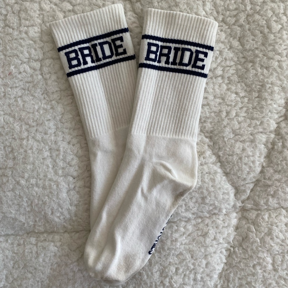 BRIDE Crew Socks